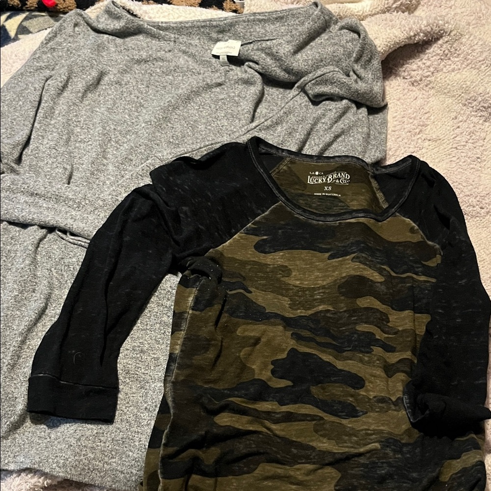 Lucky Brand bundle of 2 tops